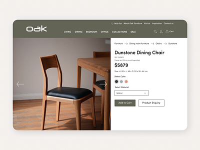 Product Page - Furniture Store