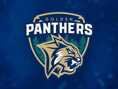 Golden Panthers hockey illustration panther sports vancouver vector youth