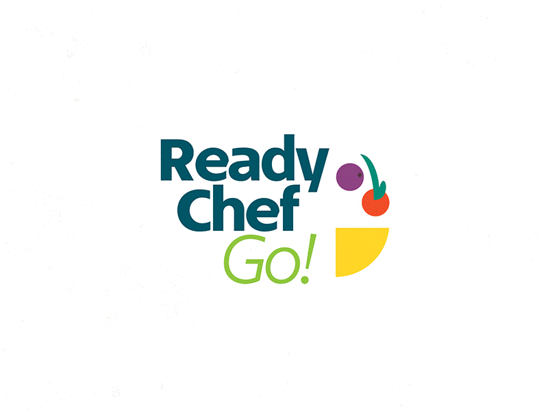 Ready chef go logo design & elements art direction branding concept custom development illustration logo logotype north dakota typography vector