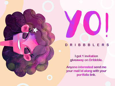 Invite GiveAway debute draft draftee dribbble invite giveaway invites prospect