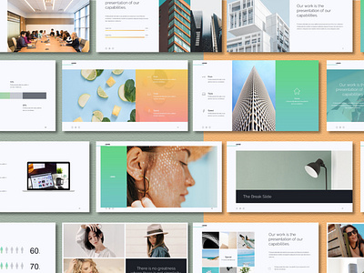 Linked - Minimal Powerpoint Template