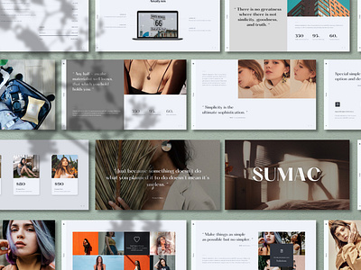 SUMAC Minimal & Creative Presentations Template