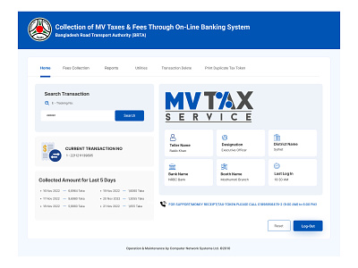 Collecting MV Taxes & Fees Through On-line