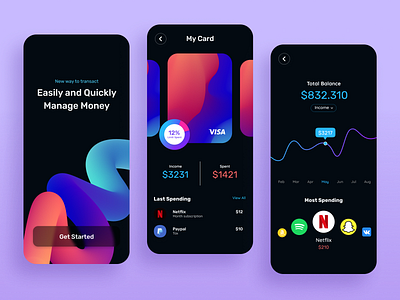 Walle - Finance App Concept