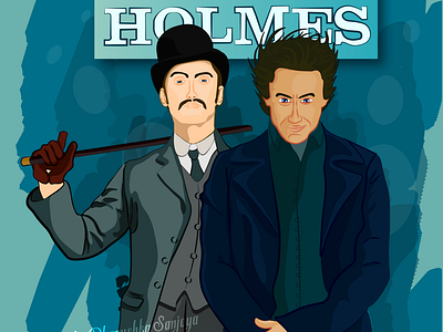 Sherlock Holmes Vector art