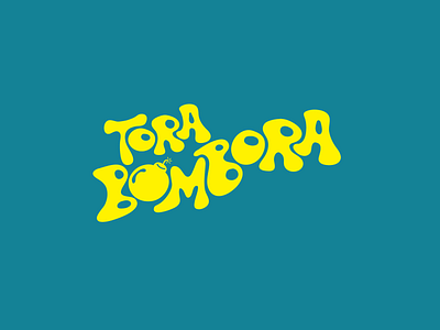 Tora Bombora branding design illustration logo typography vector