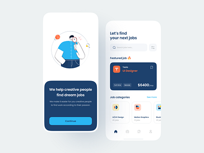 Job finder app 💼