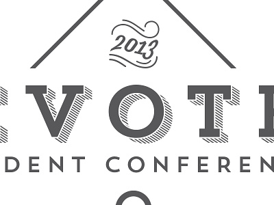 Devoted 2013 Logo Close Up branding conference logo youth
