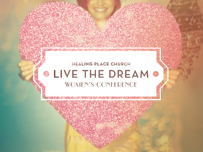 Live the Dream 2011 - Cover/Logo branding conference logo promotional women
