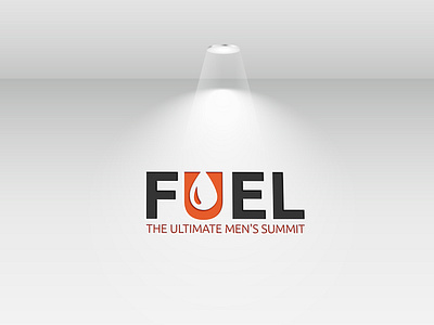Fuel Logo Design - Flat Minimalist Logo Design