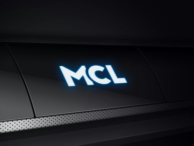 M C L Lettermark Logo -  Flat Minimalist Logo Design