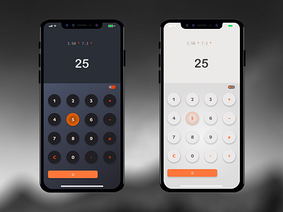 Calculator - Daily UI #004 app calculator calculator app calculator ui dailyui dailyuichallenge design iphone11 sketch ui uidesign ux web