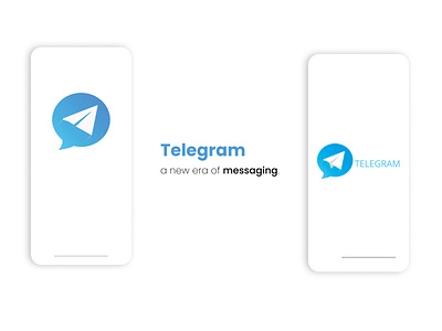 TELEGRAM Logo Redesign logo redesign social app social media telegram vector vectorart vectors