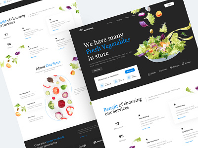 Landing Page Store - Healthfood