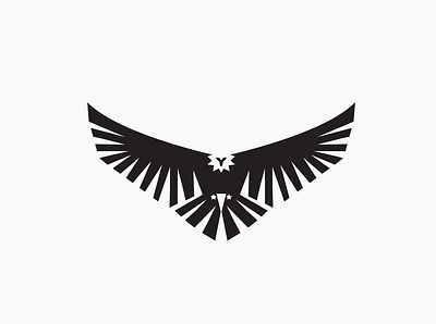 Eagle Logo animal branding eagle eagle logo graphic design illustration inspiration logo logo design logotype negative space simple vector