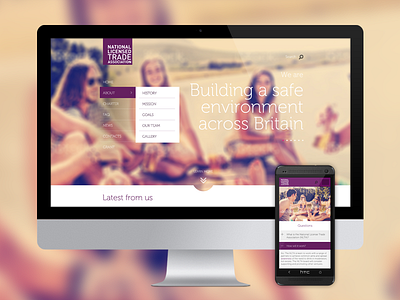 Responsive design for The NLTA