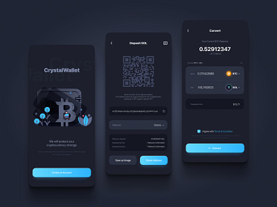 Crypto Wallet & Convert