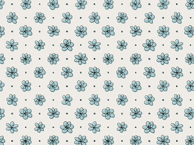 Floral Doodle Pattern doodle floral flowers pattern