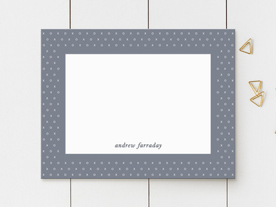 XO for Minted custom stationery minted note personal stationery personalized stationery stationery xo