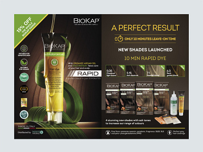 BioKap A5 Magazine Advertisement advert design advertisement branding design creative design editorial design freelance designer freelance graphic designer graphic design graphic designer layout designer print design print designer publication design typography typography design visual design