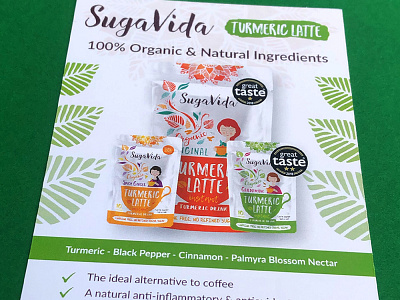 SugaVida A6 Double-Sided Flyer branding branding design creative creative design flyer flyer design freelance freelance designer freelance graphic designer graphic design graphic designer print print design print designer typography typography design visual design