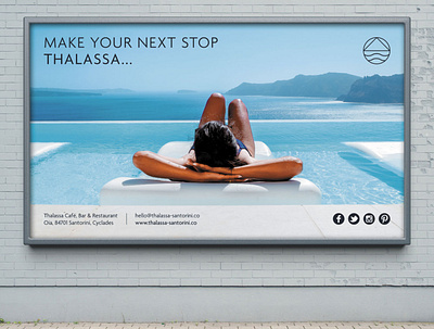 Thalassa - Brand Identity Passion Project advertising creative creative design creative designer design designer flyer design freelance designer graphic design graphic designer logo logo design poster design print print design print designer typography visual visual design visual designer