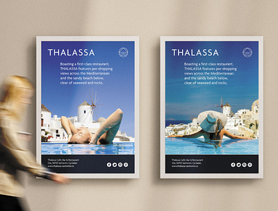 Thalassa - Brand Identity Passion Project brand identity branding creative creative design creative designer design designer freelance designer graphic design graphic designer logo logo design poster design print print design print designer typography visual visual design visual designer