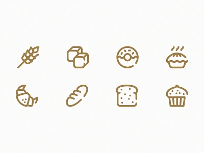 Bake & Co. bake bakery baking branding design graphic design icon icongraphy illustration illustrator logo minimal packaging