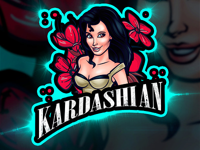Kardashian Cartoon Logo