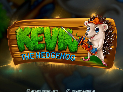 Kevin The Hedgehog Cartoon Logo By Avoltha cartoonlogo characterillustration customlogo esports gaming gamingcommunity gaminglogo grass hedgehog hedgehogdrawing hedgehoglove hedgehogs illustration landscaping logocommission logodesigns mascotlogos mower mowers trimmer