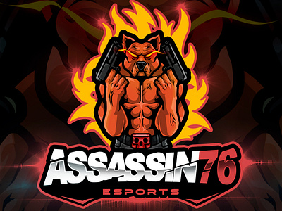 Assassin Dog Esports Logo Design By Avoltha