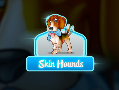 Skin Hounds Beagle Dog Fishing Cartoon Logo by Avoltha animallogo beagle cartoon cartoon character cartoon illustration cartoonlogo dog doglogo fishing illustration mascot character mascot design mascotlogo