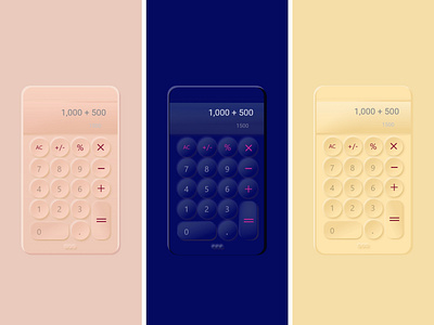 Calculator UI Design