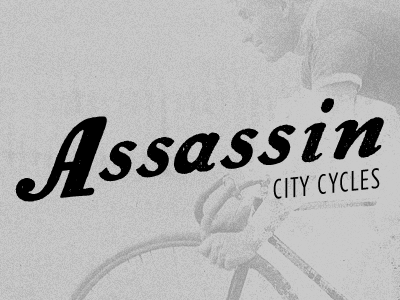 Assassin City Cycles black logo new wip