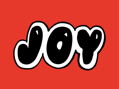 Joy hand drawn joy lettering