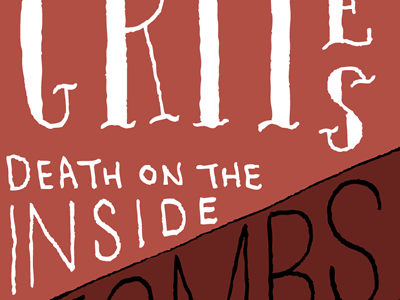 Death On The Inside lettering oldnewproject wip