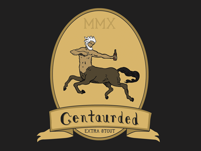 Centaurded Extra Stout beer centaur centaurded mmx stout