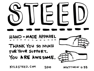 Hand-Made Apparel apparel hand made thank you