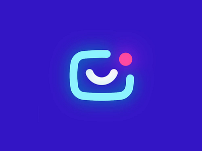 Social TV app logo design after affects animated logo minimalist logo screen vector