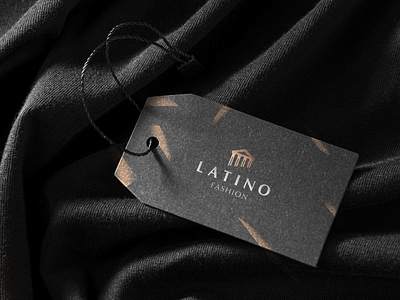 Latino Fashion / Printed Logo branding clothes fashion logo logos luxury logo mockup print mockup tag visual identity