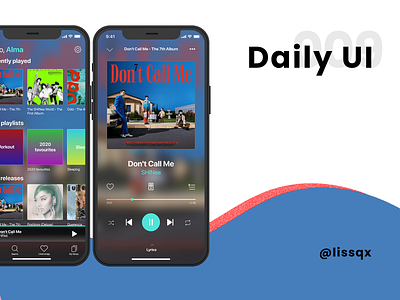 music player | Daily UI 009 dailyui009 dailyuichallenge design illustration music musicplayer shinee ui userinterface