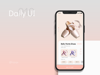 social share | Daily UI 010 ballet dailyuichallenge design illustration shoes social share social share button typography ui userinterface ux