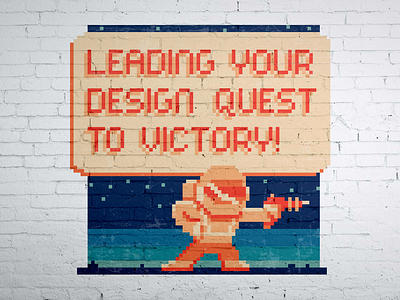 8bit Astronaut Illustration