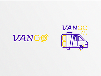 VanGo Rent-A-Van Booking Logo branddesign brandidentity businesswebsite design graphicdesign illustration illustrator logo