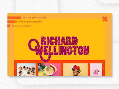 Photography Portfolio Landing Page