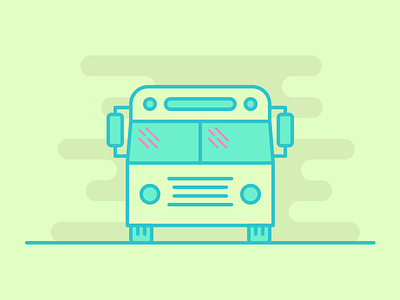 Shuttle bus illustration school school bus shuttle transportation