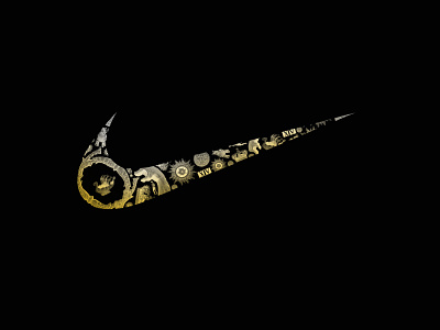 Northern European Retail Landscape for Nike: Stockholm Swoosh branding design lettering logo type typography