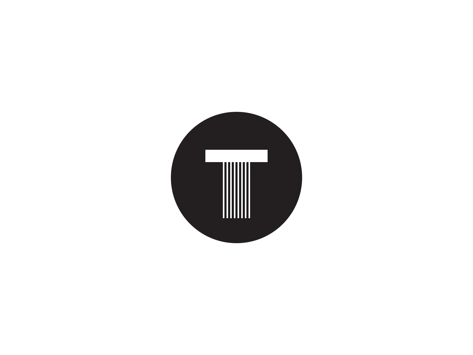Experimental T icon - Part 1 branding design icon illustration illustrator lettering logo type typography vector