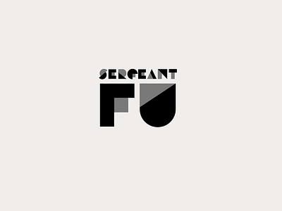 Logo for South African punk-rock band, Sergeant Fu.