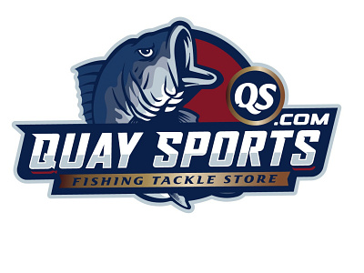 quay sport fishing fishing logo quay sport